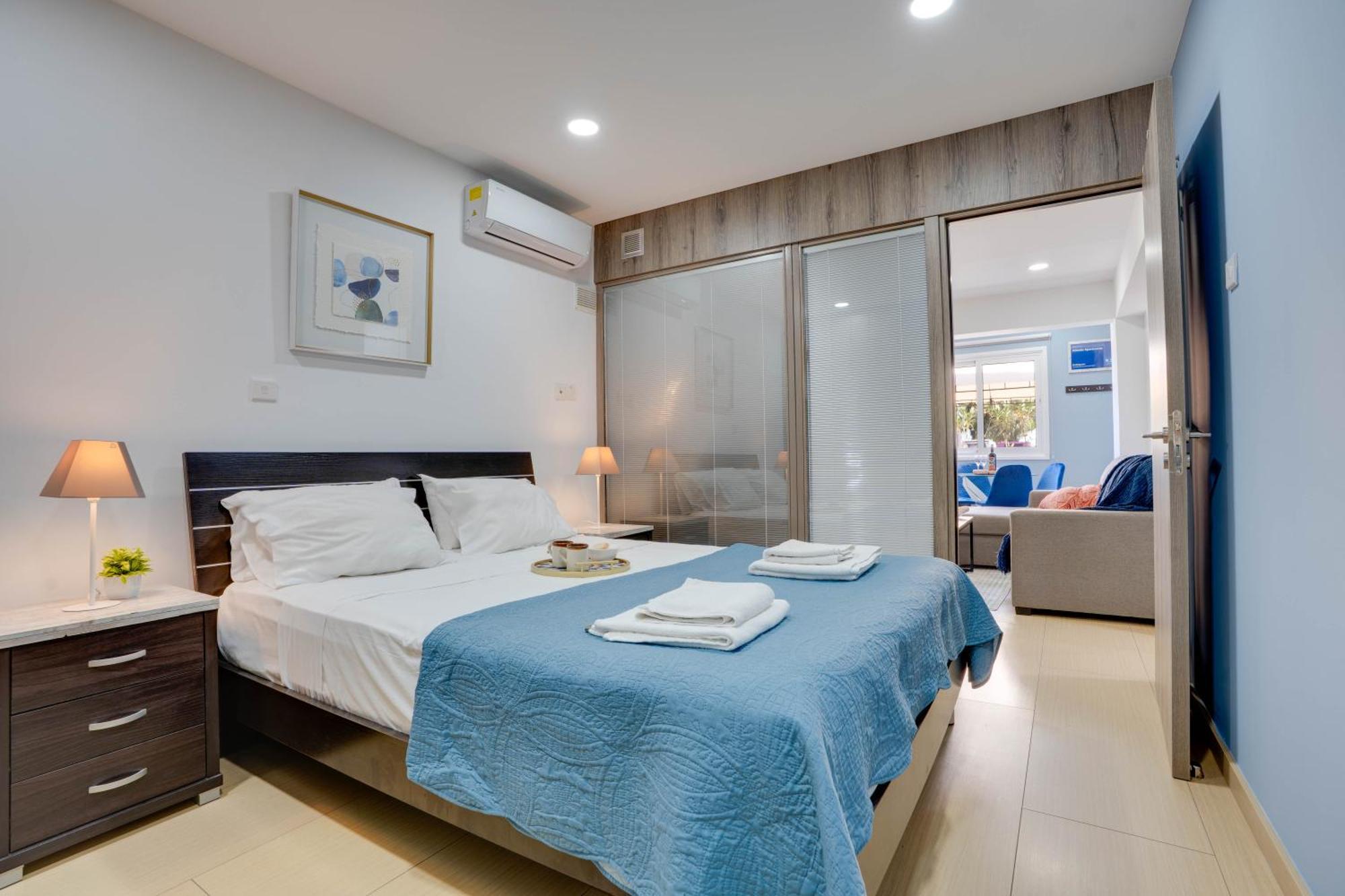 Atlantis Apartments 50M From Makenzy Seafront لارنكا المظهر الخارجي الصورة
