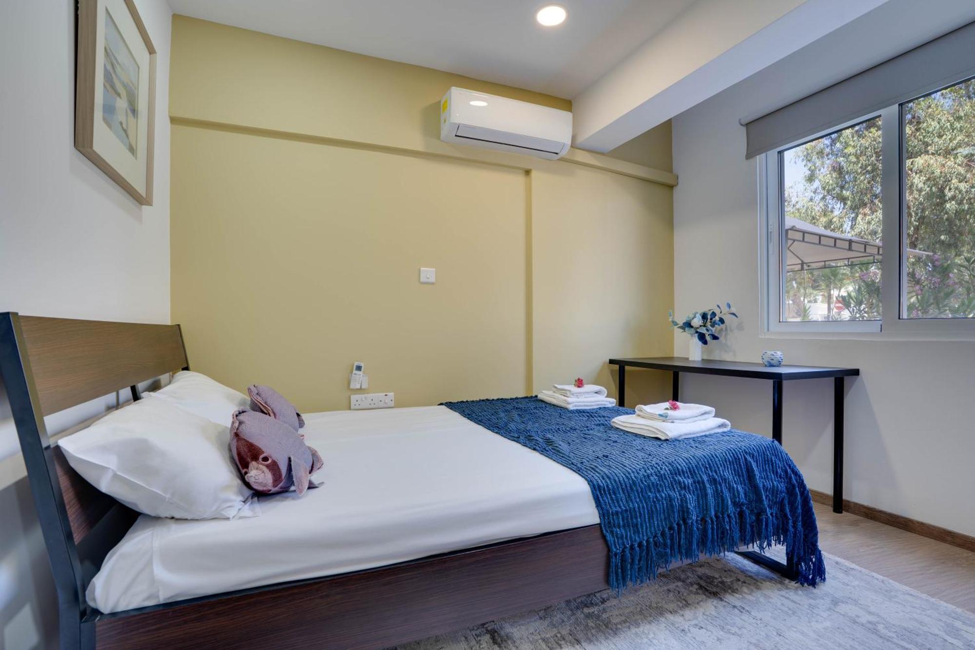 Atlantis Apartments 50M From Makenzy Seafront لارنكا المظهر الخارجي الصورة