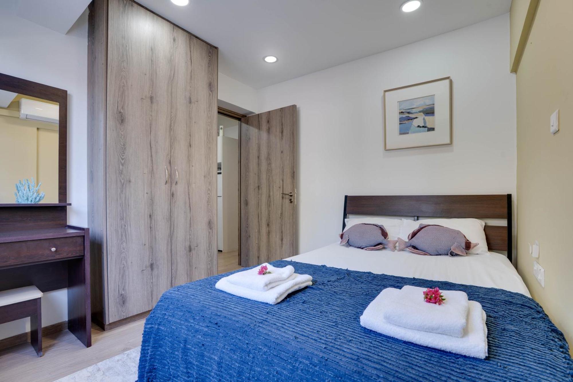 Atlantis Apartments 50M From Makenzy Seafront لارنكا المظهر الخارجي الصورة